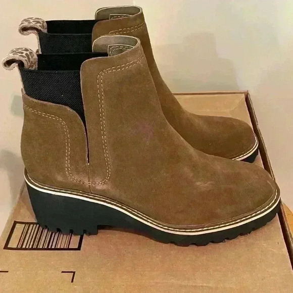 New! Dolce Vita Women’s Huey H2O Booties - Brown - Size 7 - Picture 7 of 10